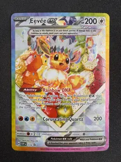 Eevee EX 174 SV Scarlet & Violet Promo Card Holo Pokemon Card #174 - Image 1