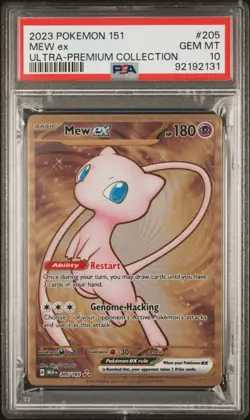 2023 POKEMON 151 ULTRA-PREMIUM COLLECTION #205 MEW EX PSA 10 - Image 1
