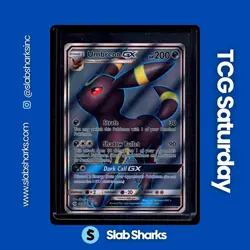 2017 POKEMON SUN & MOON #142/149 UMBREON GX FULL ART - Image 1