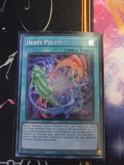 Heavy Polymerization MP24-EN150 Prismatic Secret Rare 1st Edition Yu-Gi-Oh! - Image 1