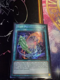 Heavy Polymerization MP24-EN150 Prismatic Secret Rare 1st Edition Yu-Gi-Oh! - Image 2