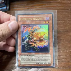 Yu-Gi-Oh Infernity Dwarf WC09-EN002 Ultra Rare Unlimited Edition - Image 1