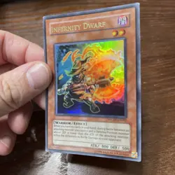 Yu-Gi-Oh Infernity Dwarf WC09-EN002 Ultra Rare Unlimited Edition - Image 3
