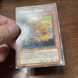 Yu-Gi-Oh Infernity Dwarf WC09-EN002 Ultra Rare Unlimited Edition - Image 4