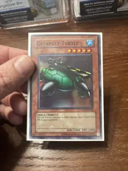 Yu-Gi-Oh! Catapult Turtle RP01-EN038 Super Rare 2024 Reprint NM Condition - Image 1