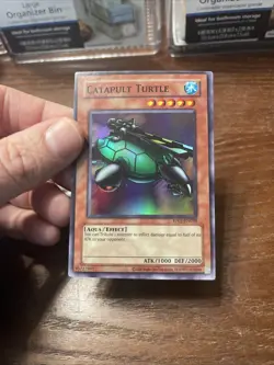 Yu-Gi-Oh! Catapult Turtle RP01-EN038 Super Rare 2024 Reprint NM Condition - Image 2