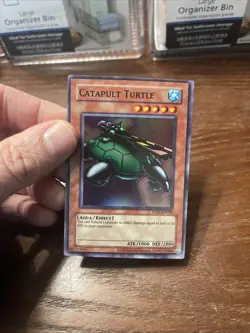 Yu-Gi-Oh! Catapult Turtle RP01-EN038 Super Rare 2024 Reprint NM Condition - Image 3
