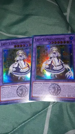 Yu-Gi-Oh! Lady's Dragonmaid (EUR) x2 LP25 - Image 1