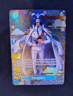 Sengoku (SP) OP07-046 One Piece TCG The Azure Sea’s Seven Foil - Image 2