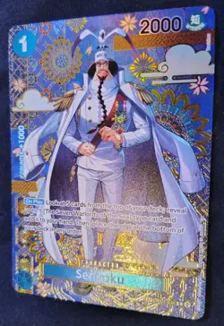 Sengoku (SP) OP07-046 One Piece TCG The Azure Sea’s Seven Foil - Image 3