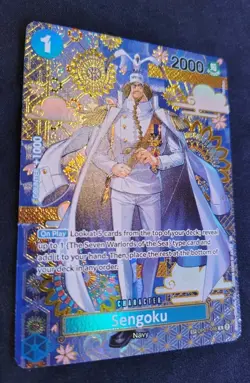 Sengoku (SP) OP07-046 One Piece TCG The Azure Sea’s Seven Foil - Image 4