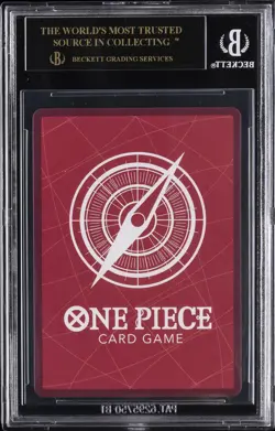 2025 ONE PIECE PROMOS JAPANESE #OP09-081 MARSHALL D. TEACH BGS 10 BLACK LABEL - Image 2