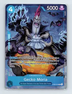 Gecko Moria - One Piece TCG ST03-004 Seven Warlords of Sea Set English Alt Promo - Image 1