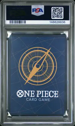 2025 ONE PIECE JPN OP14-THE AZURE SEA'S SEVEN ALTERNATE ART GECKO MORIA PSA 9 - Image 2