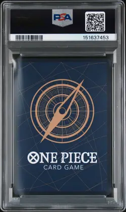 2025 ONE PIECE OFFLINE REGIONALS PACK 2025 SEASON 2 #047 TRAFALGAR LAW PSA 10 - Image 2