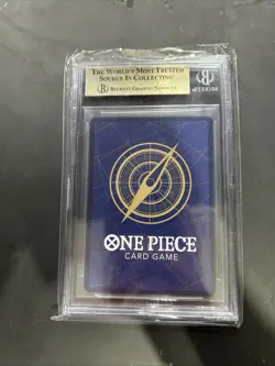 BGS 10 One Piece Monkey D Luffy Emperors in the New World Japanese OP09-119 SEC - Image 2