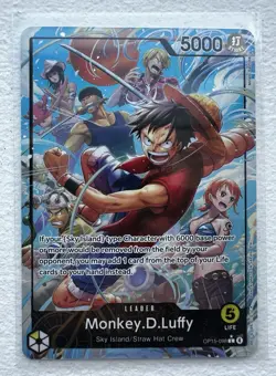 Monkey D Luffy Leader Alt Art OP15-098 - One Piece TCG - English - Image 1