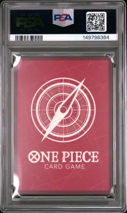 2023 ONE PIECE OP02-PARAMOUNT WAR ALTERNATE ART #093 SMOKER PSA 10 - Image 2