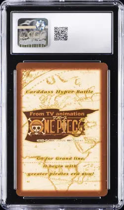 2001 CARDDASS HYPER BATTLE JPN ONE PIECE GRAND LINE COMPILATION ZORO CGC 9.5 - Image 2