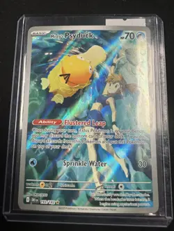 Misty's Psyduck 193/182 Holo Illustration Rare Destined Rivals Pokemon TCG Card - Image 1