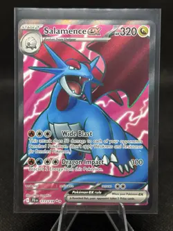Pokemon TCG Salamence EX Full Art Holo Ultra Rare Card 177/159 Near Mint/Mint - Image 1