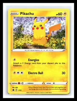 💥 Pikachu 7/15 Holo - McDonald’s Promo 2022 Pokemon Card - Image 1