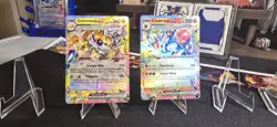 Pokemon Tcg 2 Card Lot Cinderace Ex And Galvantula Ex - Image 1