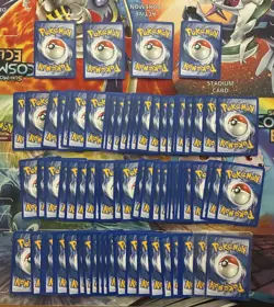 Vintage Pokemon Card Lot E Series Bulbasaur Slowpoke Delcatty 127 Cards - Image 4