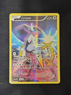 Pokemon TCG Arceus Full Art Holo Black Star Promo Card XY116 - Image 1