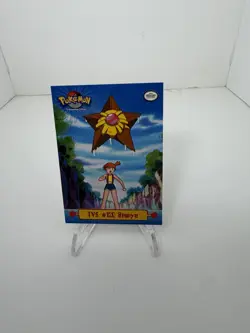 1999 Topps Pokemon Series 1 TV5 # 120 Staryu TV Animation Edition puzzle Card - Image 1