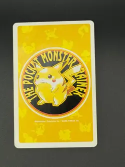 PORYGON NO. 137 FIVE OF HEARTS YELLOW POCKET MONSTER POKER CARD POKEMON JPN - Image 2