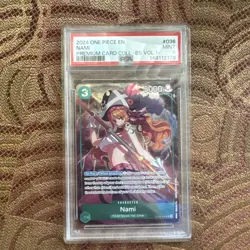 2024 ONE PIECE PREMIUM CARD COLLECTION BEST SELECTION VOL 1 NAMI PSA 9 NOT 10 - Image 1
