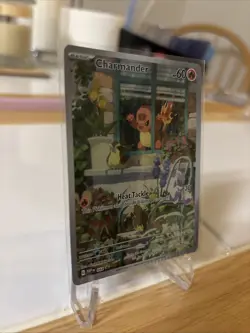 CRIMP ERROR Charmander 044 Promo Obsidian Flames Pokemon Card - Image 2