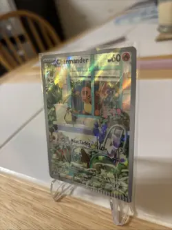 CRIMP ERROR Charmander 044 Promo Obsidian Flames Pokemon Card - Image 3