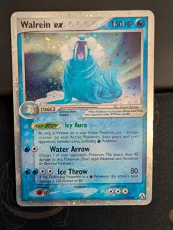 Walrein ex #89/92 -Legend Maker - Ultra Rare - Holo - Pokemon Card -Light Damage - Image 1