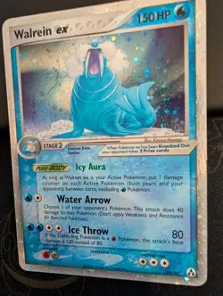 Walrein ex #89/92 -Legend Maker - Ultra Rare - Holo - Pokemon Card -Light Damage - Image 4