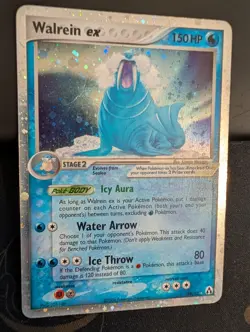 Walrein ex #89/92 -Legend Maker - Ultra Rare - Holo - Pokemon Card -Light Damage - Image 5