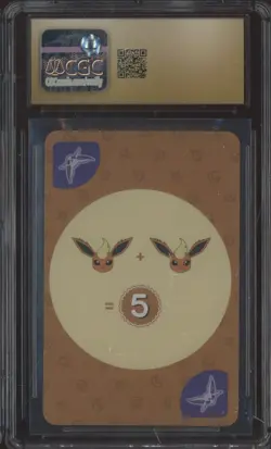 2019 Pokemon KOR Playing Cards Point Salad Eevee Edition Espeon CGC 10 PRISTINE - Image 2