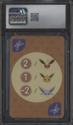 2019 Pokemon Korean Playing Cards Point Salad Eevee Edition Espeon CGC 10 - Image 2