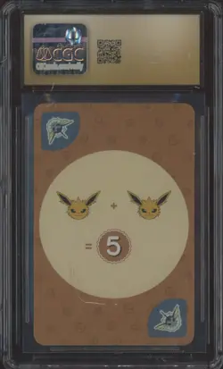 2019 Pokemon KOR Playing Card Point Salad Eevee Edition Vaporeon CGC 10 PRISTINE - Image 2