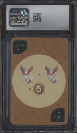2019 Pokemon Korean Playing Cards Point Salad Eevee Edition Umbreon CGC 9 - Image 2