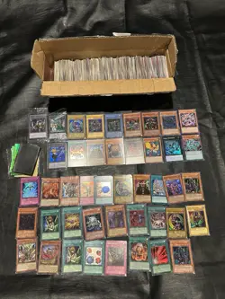 Yu-Gi-Oh Vintage Holo Card Lot, Limited Edition, 1st Edition Dark Magician, Rare - Image 1