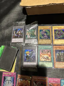 Yu-Gi-Oh Vintage Holo Card Lot, Limited Edition, 1st Edition Dark Magician, Rare - Image 2