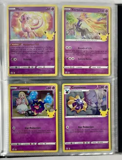 Pokemon TGC 25th Anniversary Collector's Binder + 26 Celebrations Cards Pikachu - Image 4