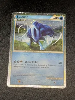 Pokemon TCG Suicune HGSS Promo 21 Fall 2010 Collector's Tins Holo Card - Image 1