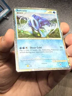 Pokemon TCG Suicune HGSS Promo 21 Fall 2010 Collector's Tins Holo Card - Image 4