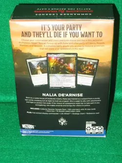 MTG COMMANDER LEGENDS: BATTLE FOR BALDUR'S GATE PARTY TIME SEALED D & D - Image 3