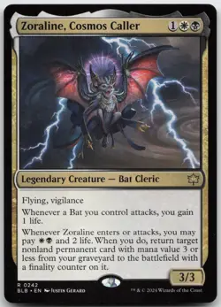 Zoraline, Cosmos Caller (242) Bloomburrow NM - MTG - Image 1