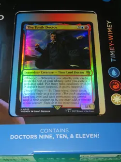 MTG UNIVERSES BEYOND: DOCTOR WHO - TIMEY-WIMEY COMMANDER DECK NEW SEALED 195166228815 - Image 2