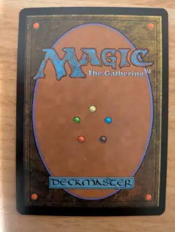 MtG *FOIL* *Signed* German Preordain from M11, Lightly Played - Image 2